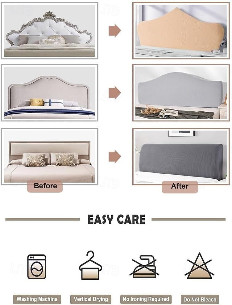 Stretch Bed Headboard Cover Thicken Headboard Slipcover for Full Queen King Size Dustproof Bed Head Protector Cover Bedroom Decoration 2026 - $21.99 –P1