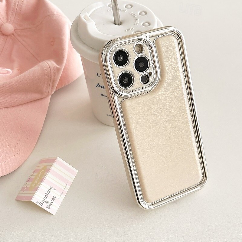 τηλέφωνο tok Για iPhone 16 Pro Max Plus iPhone 15 Pro Max Plus iPhone 14 13 12 11 Pro Max Plus Mini Πίσω Κάλυμμα Ανθεκτική σε πτώσεις Ρετρό TPU Επιμετάλλωση 2025 - $13.99 –P10