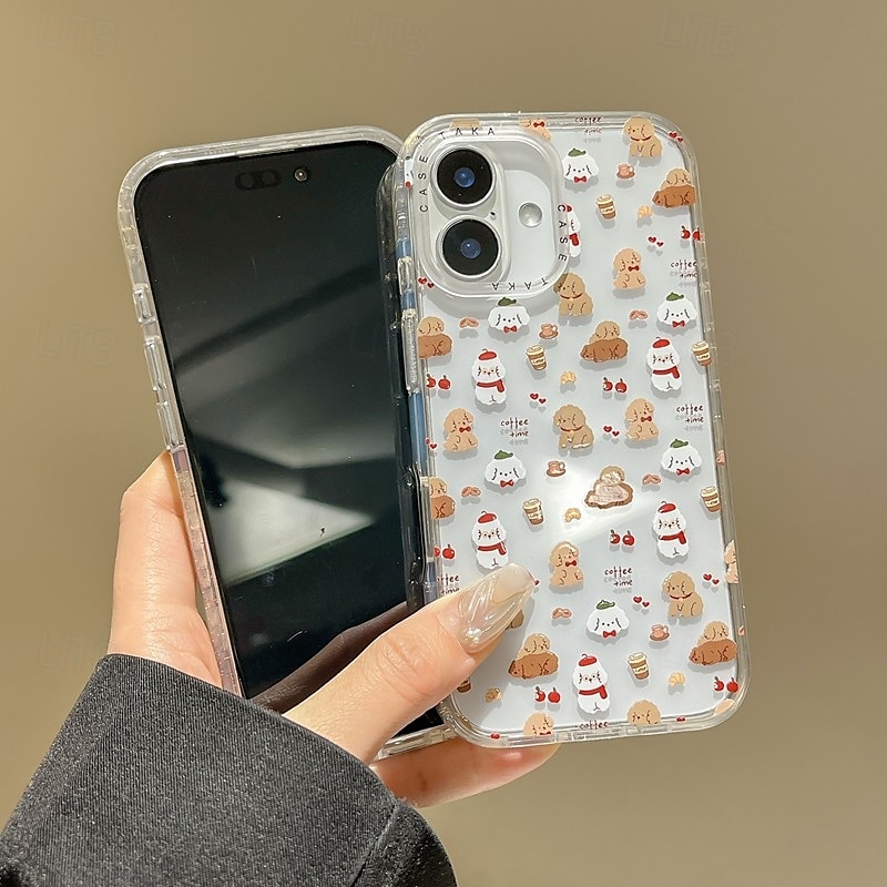 2025年 電話 ケース 用途 iPhone 16 iPhone 16プロ iPhone 16 Proマックス iPhone15 iPhone 15 Pro Max iPhone 14 Pro Max バックカバー 耐衝撃 カートゥン TPU アクリル  コレクション – $15.99 –P8