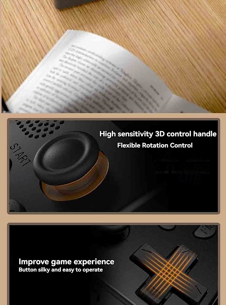 lettori di videogiochi portatili retrò console per videogiochi gamepad macchina da gioco tascabile sistema linux x5 del 2025 a $71.99 –P3