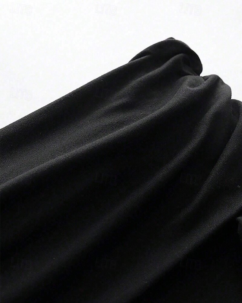 Damskie Sukienka mini Czarna sukienka Sukienka na studniówkę Codzienne sukienki Sukienka koktajlowa Moda Na zewnątrz Impreza Święto Regularny Równina Bez rękawów Z odsłoniętymi ramionami Czarny Lato 2025 - $23.39 –P5