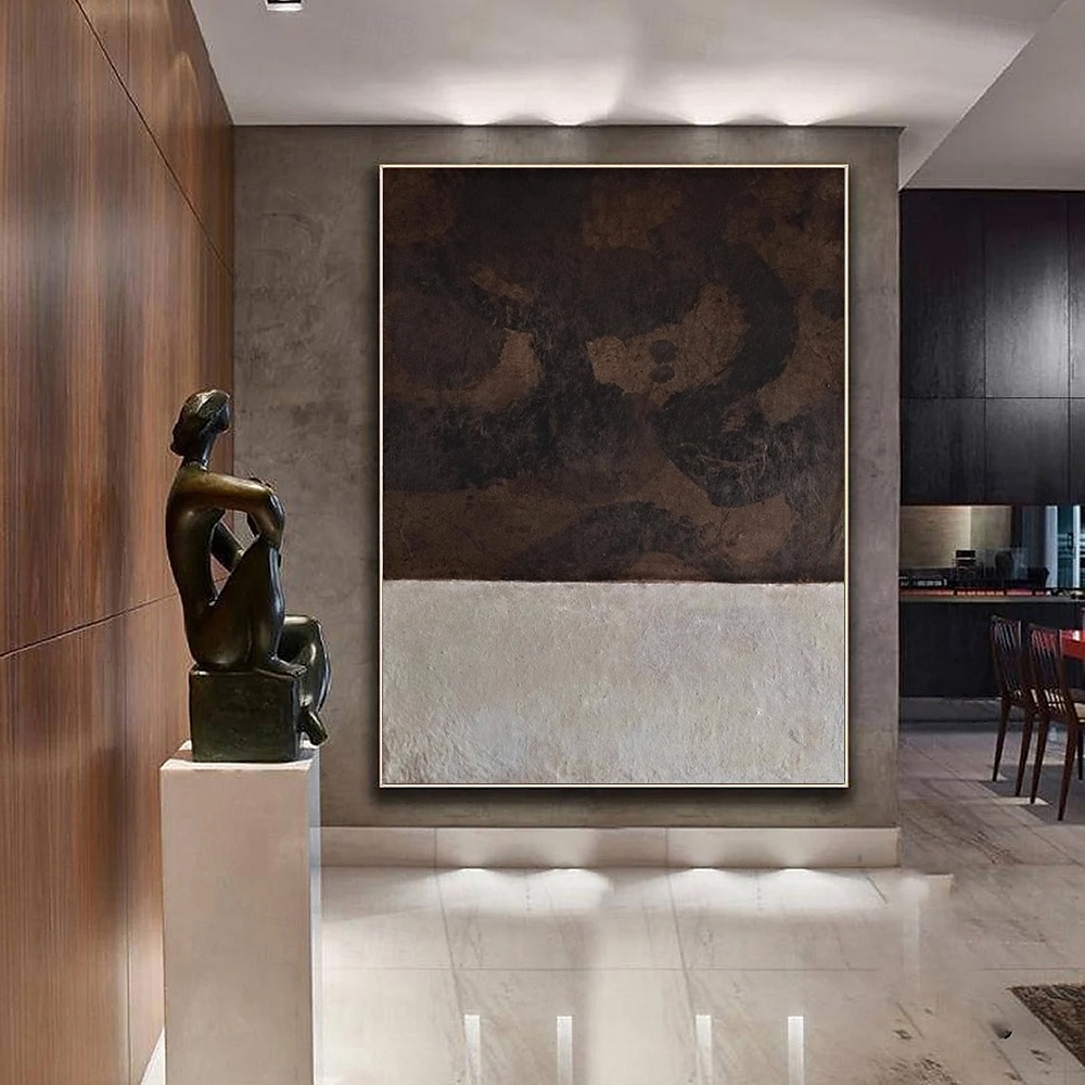 käsintehdyt öljymaalaukset kankaalle seinätaide koristelu moderni abstrakti koristekuvia olohuoneeseen kodin sisustukseen rullattu kehyksetön venyttämätön maalaus 2025 - $46.99 –P5