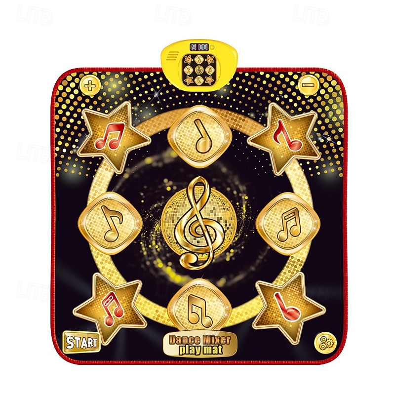 Dance Mat - 9 Keys Light Up Electronic Dance Mat Dolls Princess Girl Toys Kids Musical Mat Dance Floor Mat Birthday Gift For 3 5 7 9 10 Years Old And Up Girls Christmas Gift 2026 - $54.99 –P5