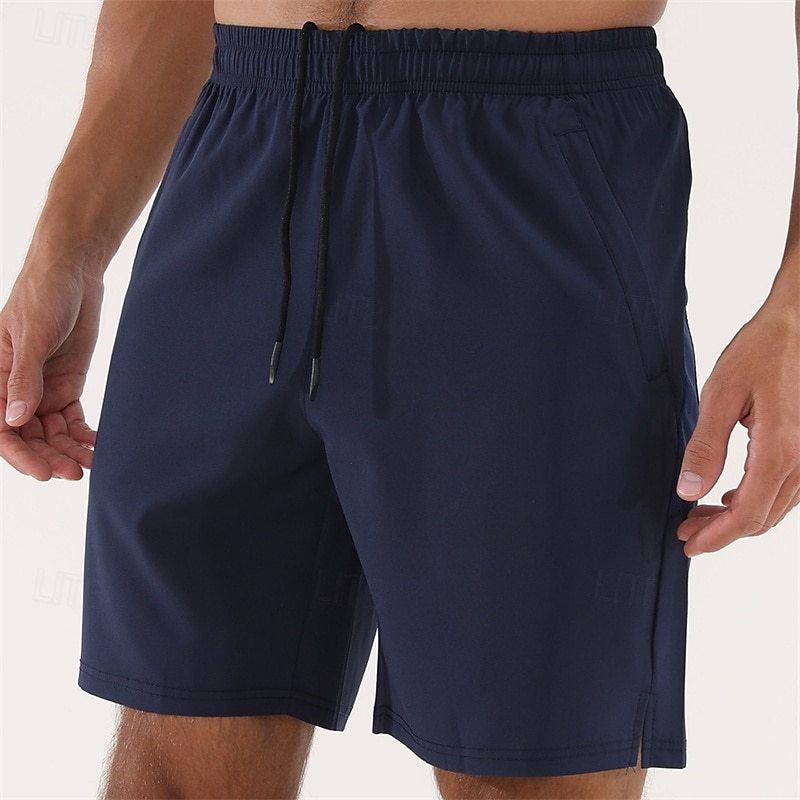 Herren Sportliche Shorts Shorts Kurze Hosen Kurze Sporthose Kurze Sporthose Sport Shorts Tasche Kordelzug Elastische Taille Glatt Komfort Schnelltrocknend Kurz Sports Outdoor Täglich Ausgehen Modisch 2025 - $20.99 –P15