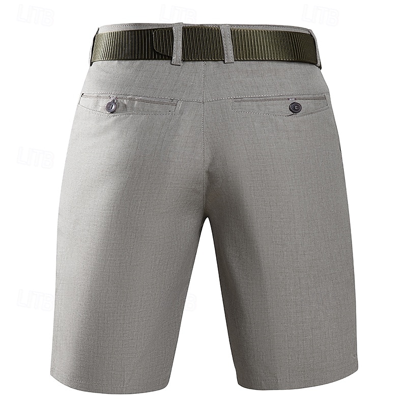 رجالي شورتات فستان قصير شورت صيفي شورت كاجوال شورت جولف زرر متعدد الجيب سهل راحة يمكن ارتداؤها طول الركبة الأماكن المفتوحة الرياضة مناسب للبس اليومي موضة كاجوال أسود أزرق سماوي 2026 - $14.99 –P2