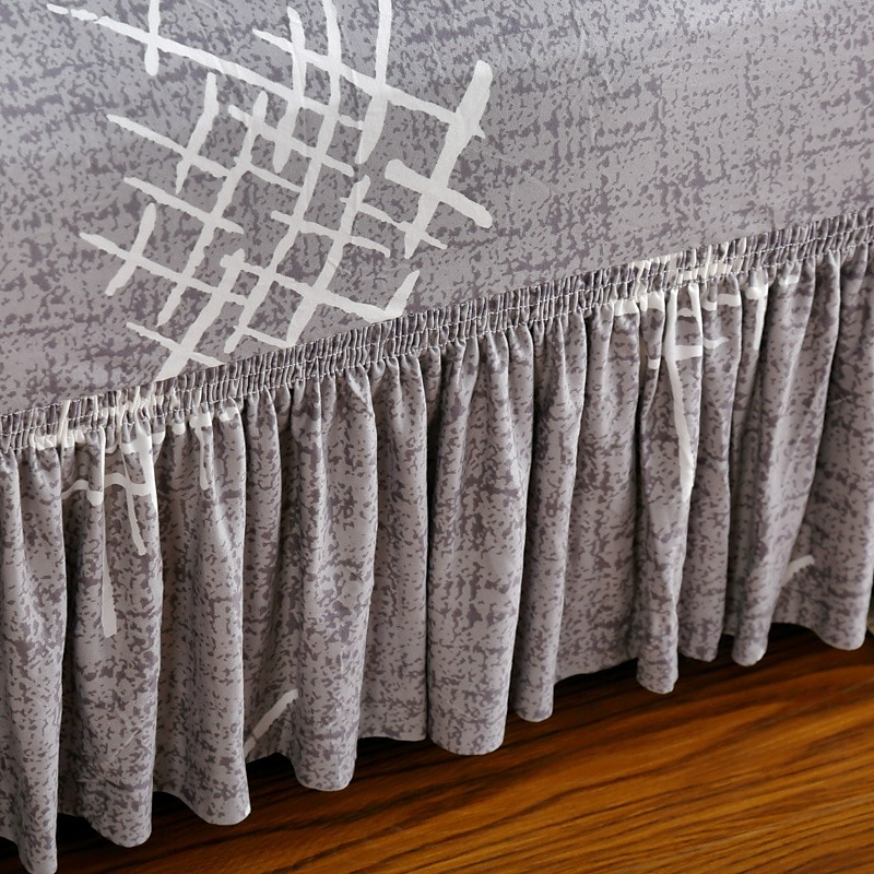 1 Pc Stretch Sofa Slipcover Sofa Cover With Skirt Printed Couch Cover Furniture Protector for Bedroom Living Room Home Decor 2025 - $41.99 –P12