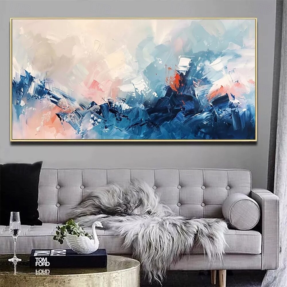 Mintura Handmade Abstract Oil Paintings On Canvas Wall Art Decoration Modern Picture For Home Decor Rolled Frameless Unstretched Painting 2025 - $75.99 –P4