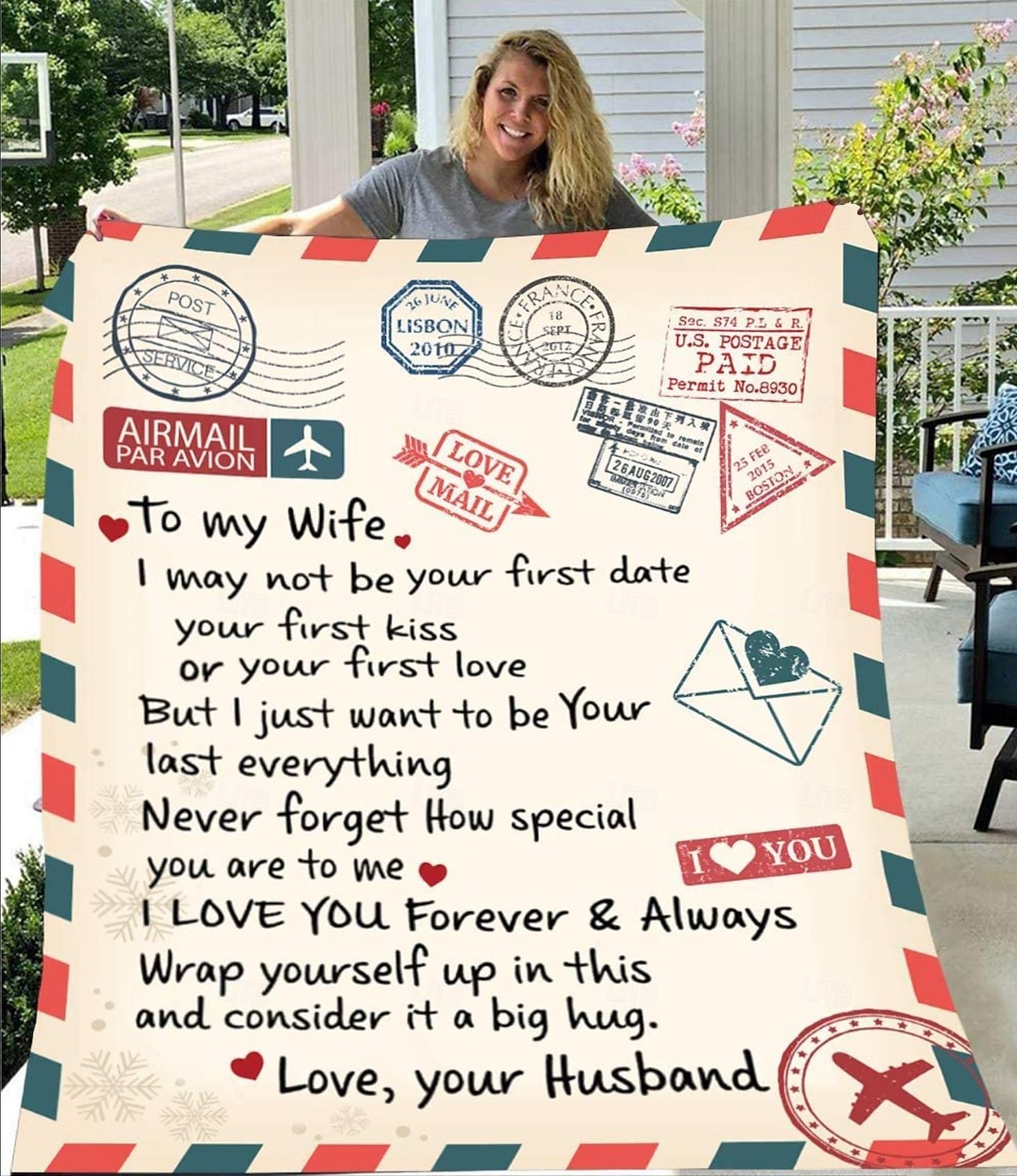 Mother's Day Blanket, A Letter to Mom, Mother's Day Gift  Soft and Cozy Throw, Perfect Gift for Mom, Floral or Heart Design, Warm and Comfortable 2025 - $19.99 –P5