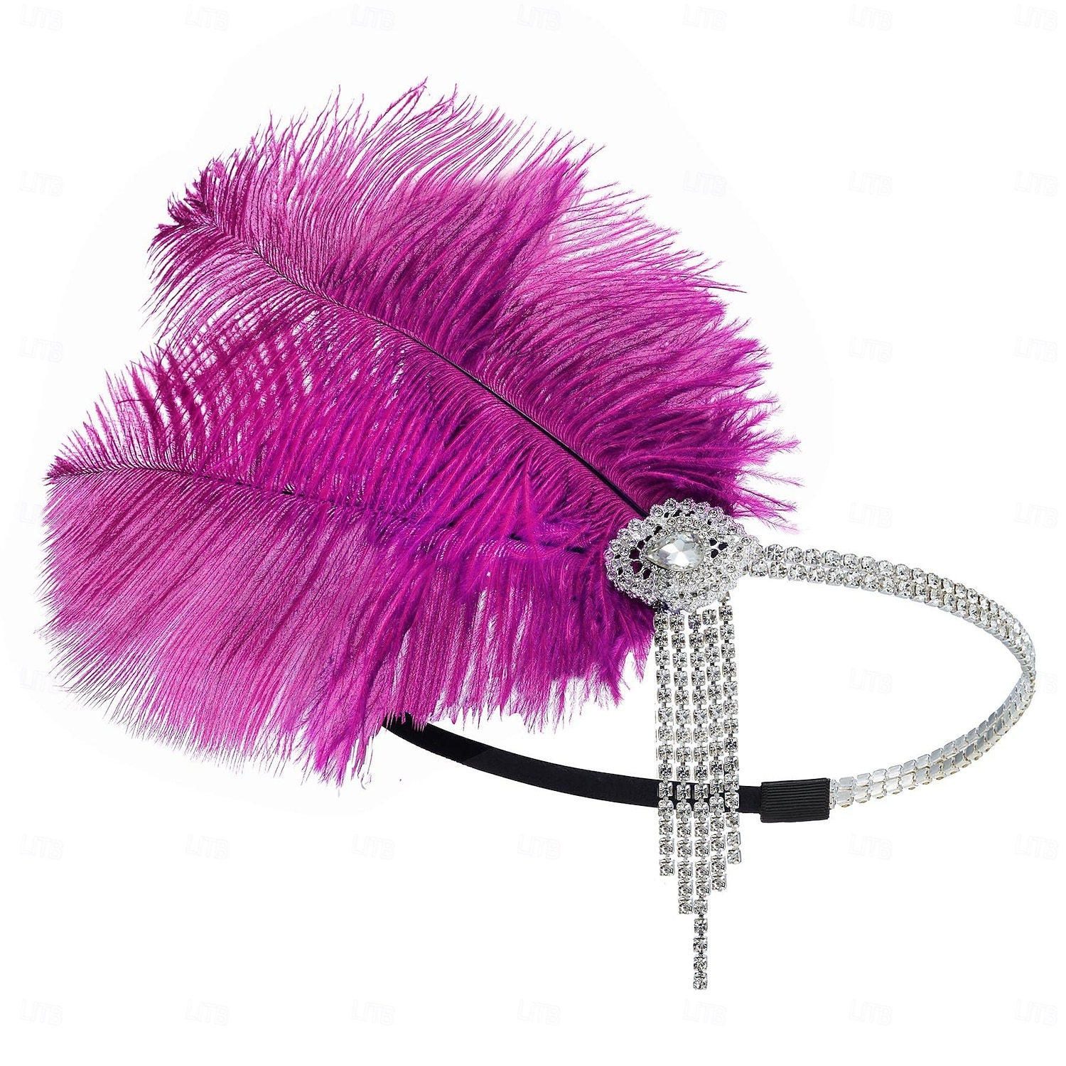 Retró 1920-as évek Sisak Álarcosbál Flapper fejpánt Fejfedők A nagy Gatsby Charleston Toll Női Mindszentek napja Farsang Álarcos mulatság Koktélparty Diákbál Menyegző Tini Felnőttek Fejfedők 2025 - $15.99 –P5