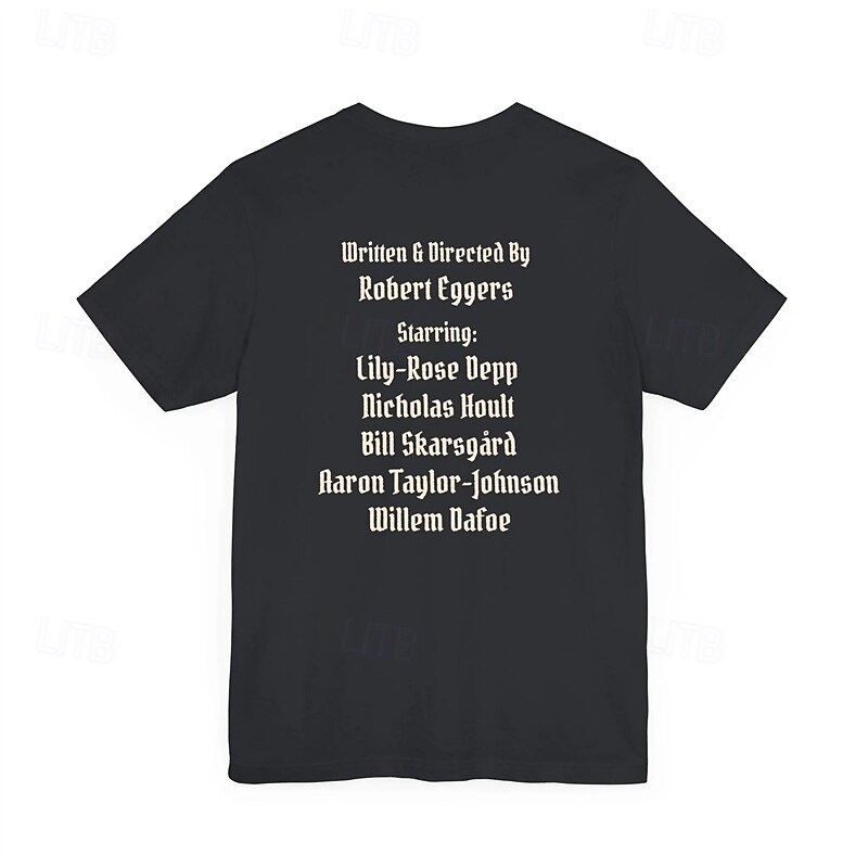 Nosferatu Vampyrer Dracula T-skjorte Figurer Graphic Til Herre Dame Unisex Voksne Maskerade Varmstempling Fritid / hverdag 2025 - $15.49 –P2