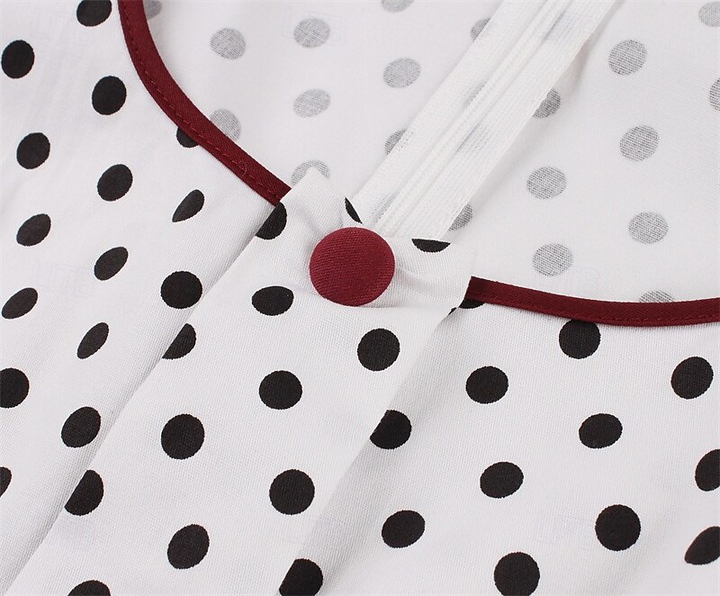 Retro Vintage 1950s Dress Swing Dress Polka Dot Women's Carnival Masquerade Daily Wear Bachelorette Party Adults' Dress Homecoming Dresses 2025 - $34.99 –P5