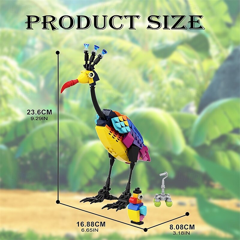 Kevin Bird Building Blocks Set Toy para adultos e crianças, compatível com o kit de construção de modelo 'Up' House 43217 (215 peças) de 2025 por $27.99 –P4