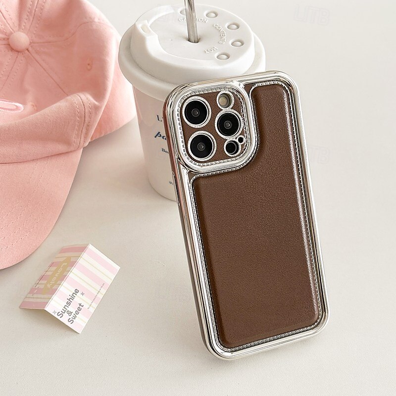 τηλέφωνο tok Για iPhone 16 Pro Max Plus iPhone 15 Pro Max Plus iPhone 14 13 12 11 Pro Max Plus Mini Πίσω Κάλυμμα Ανθεκτική σε πτώσεις Ρετρό TPU Επιμετάλλωση 2025 - $13.99 –P13