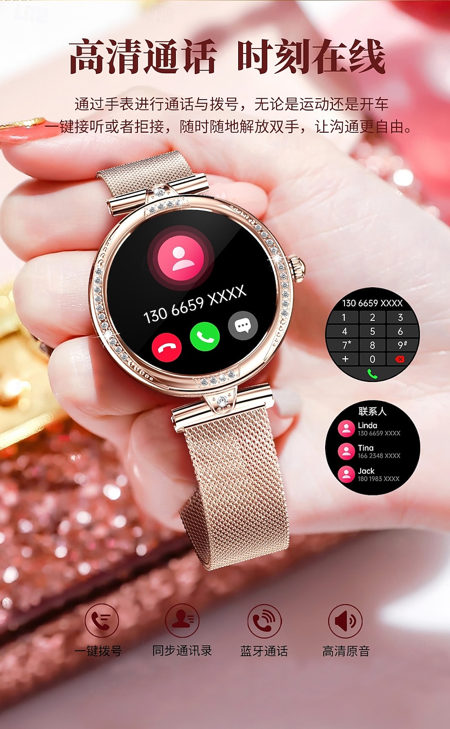 696 NX17PRO Εξυπνο ρολόι 1.75 inch Έξυπνο ρολόι Bluetooth ΗΚΓ + PPG Βηματόμετρο Υπενθύμιση Κλήσης Συμβατό με Android iOS Γυναικεία Άντρες Κλήσεις Hands-Free Υπενθύμιση Μηνύματος IP 67 2025 - $68.99 –P4