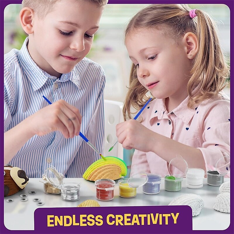 kit de peinture de coquillages pour enfants - arts &cadeaux d'artisanat pour garçons et filles - kits d'activités d'artisanat de Pâques - jouets cadeaux d'activités artistiques créatives pour les 6 7 de 2025 ? $27.99 –P7