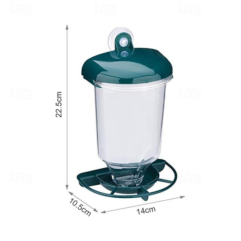 Bird Feeder For The Window Bird House With Strong Suction Cup For Hanging Guaranteed Dry Food 500ml Filling Volume 2025 - $8.49 –P1