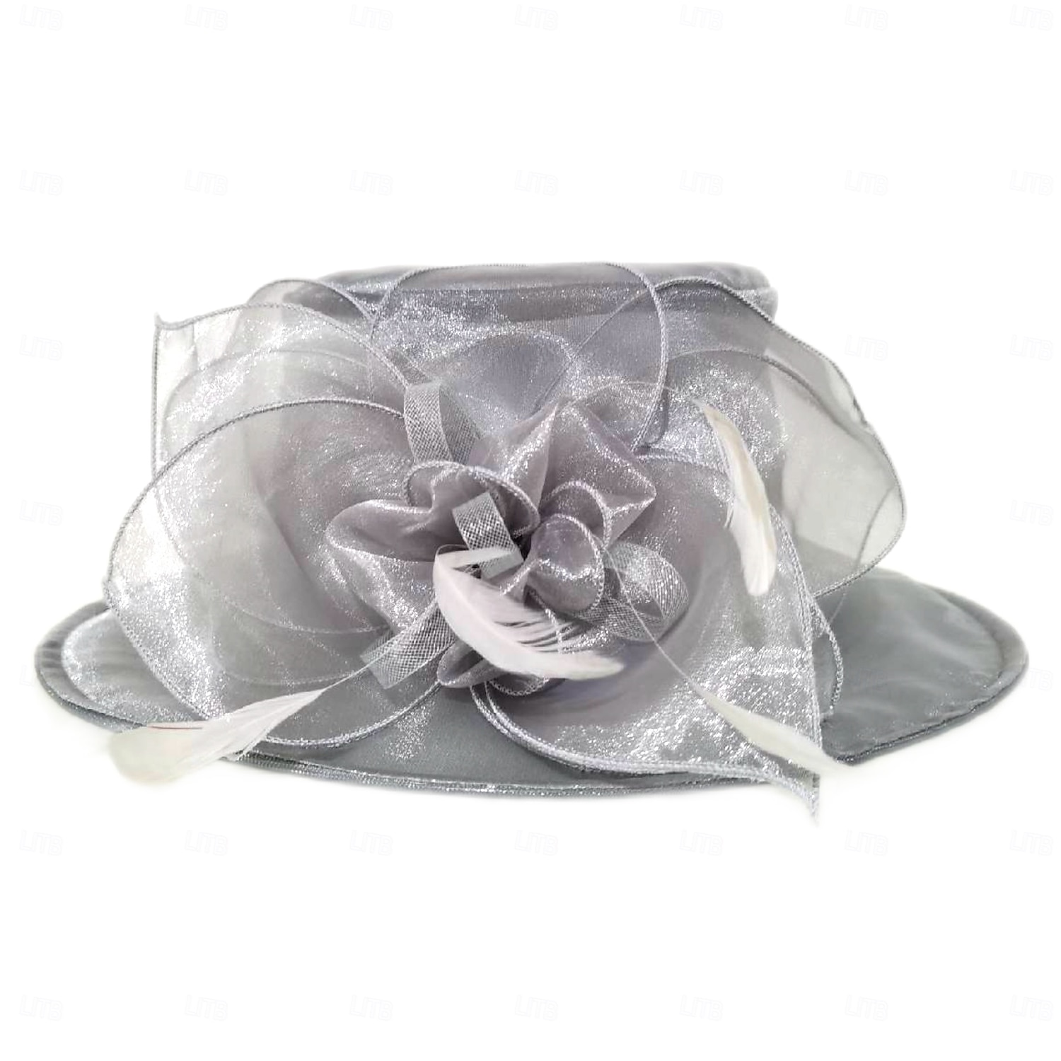 Flax / Silk / Organza Kentucky Hat / Hats / Headwear with Floral 1pc Special Occasion / Casual / Tea Party Headpiece dress to impress Race Day Dress 2025 - $60.99 –P14