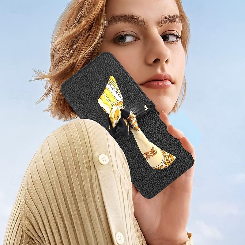 telefono Custodia Per Samsung Galaxy Capovolgi Z 6 Z Flip 5 Z Flip 4 Z Flip 3 Per retro A specchio Resistente agli urti Retrò pelle sintetica del 2025 a $34.99 –P2
