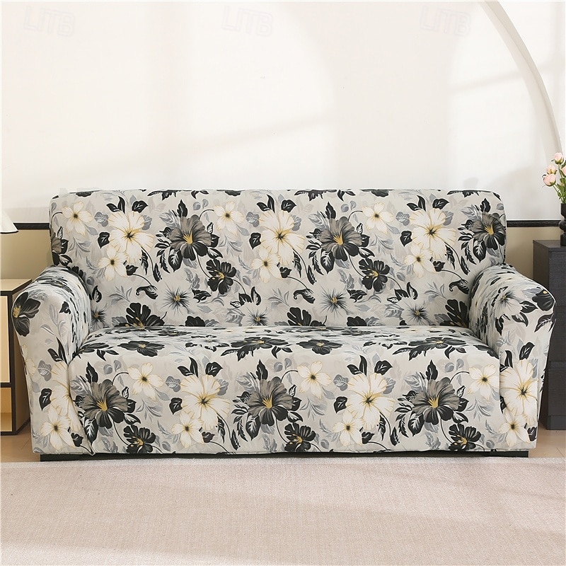 Bohemian Print Dustproof All-powerful Slipcovers Stretch Sofa Cover Super Soft Fabric Couch Cover with One Free Boster Case(Chair/Love Seat/3 Seats/4 Seats) 2025 - $31.99 –P7