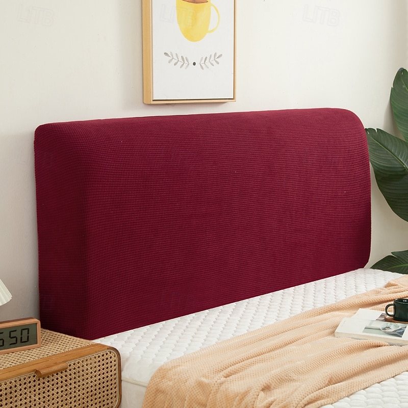 Elastic Double Bed Headboard Cover Corn Velvet for Bed Room Hotel Protection Dust Bedhead Cover 2025 - $19.99 –P7