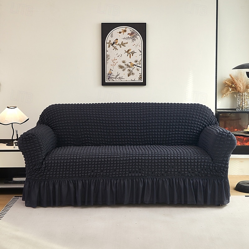 Elastic Jacquard Fabric Sofa Cover Stretch Couch Cover Sectional L Shape Sofa Slipcover Corner Case for Living Room 1/2/3/4 Seat 2025 - $47.99 –P19