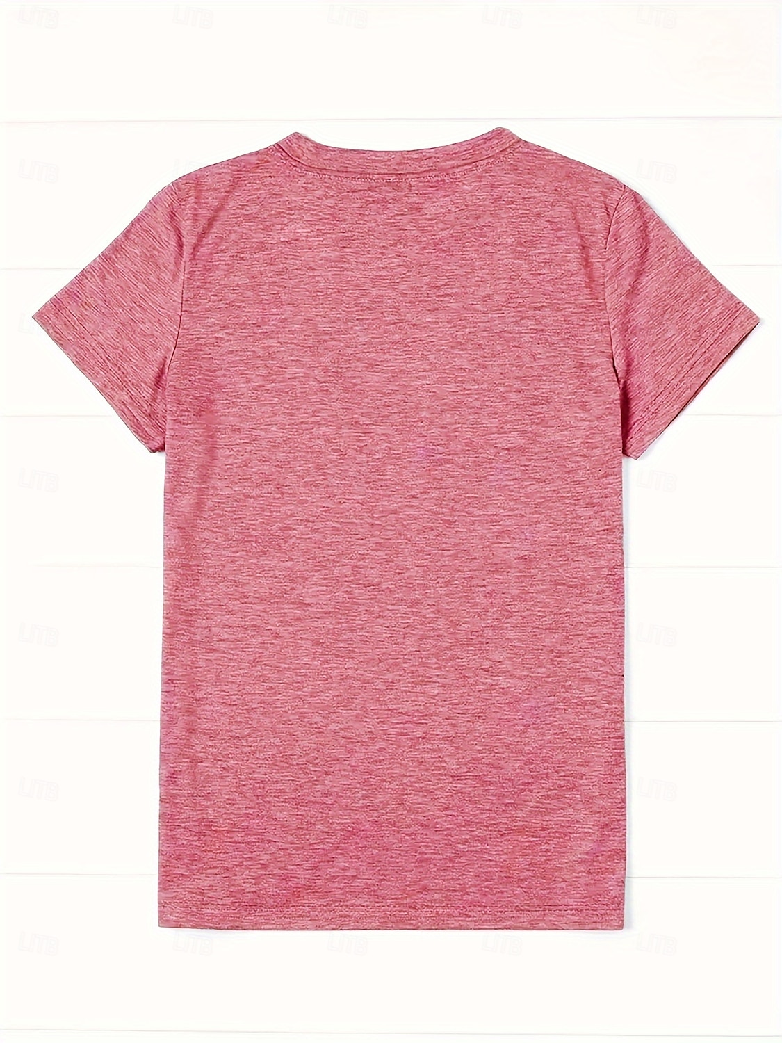 Semana Santa Mujer Camiseta Floral Animal Elegante Casual Manga Corta Escote en Pico Tops regulares Diario Estampado Rosa Azul Marino Azul Piscina Verde Oscuro Verano Primavera 2025 - $19.99 –P2