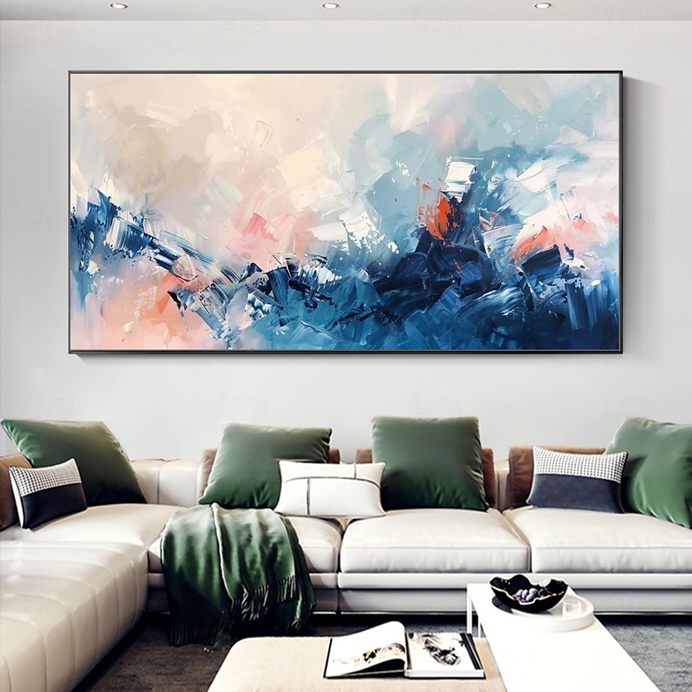 Mintura Handmade Abstract Oil Paintings On Canvas Wall Art Decoration Modern Picture For Home Decor Rolled Frameless Unstretched Painting 2025 - $75.99 –P1