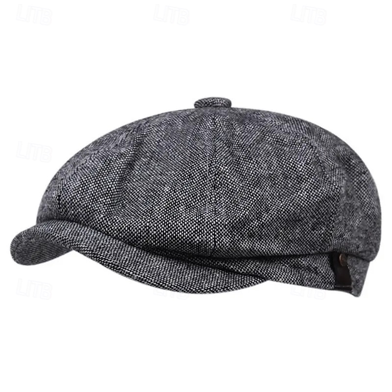 Retro Vintage Roaring 20s 1920s Beret Hat Normal The Great Gatsby Gangster Men's Women's New Year Masquerade New Year Eve Bachelorette Party Festival Adults' Hat All Seasons 2025 - $9.99 –P2