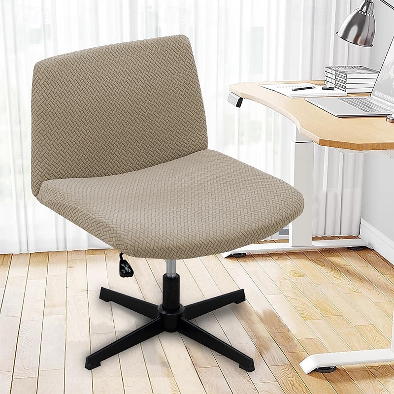 Armless Chair Cover, Cat Scratch Proof Soft Office Desk Chair Slipcovers Washable Work Chair Cover for Office Computer Gaming Chair 2025 - $8.99 –P13