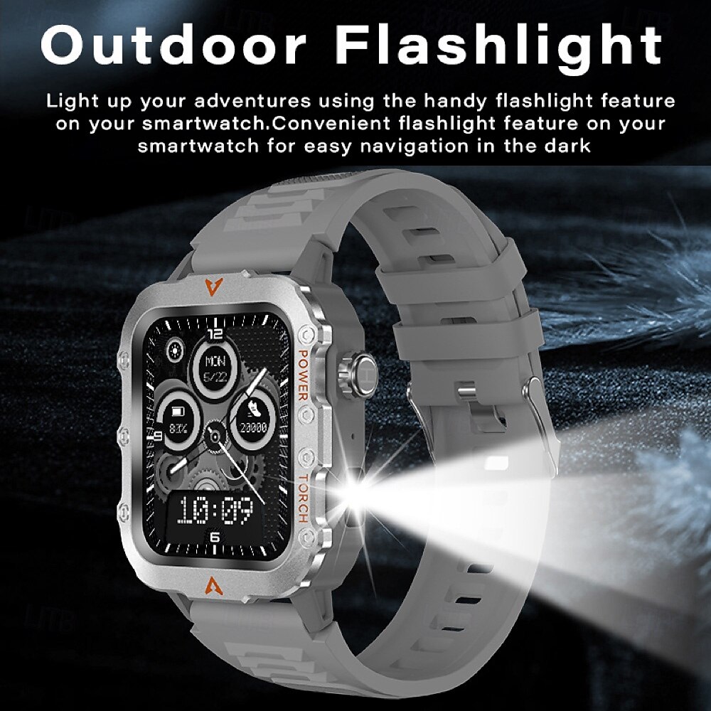 Q11 Smart Watch 1.73 inch Smartwatch Fitness Running Watch Bluetooth Pedometer Call Reminder Activity Tracker Compatible with Android iOS Women Men Hands-Free Calls Waterproof Step Tracker 2025 - $19.99 –P4