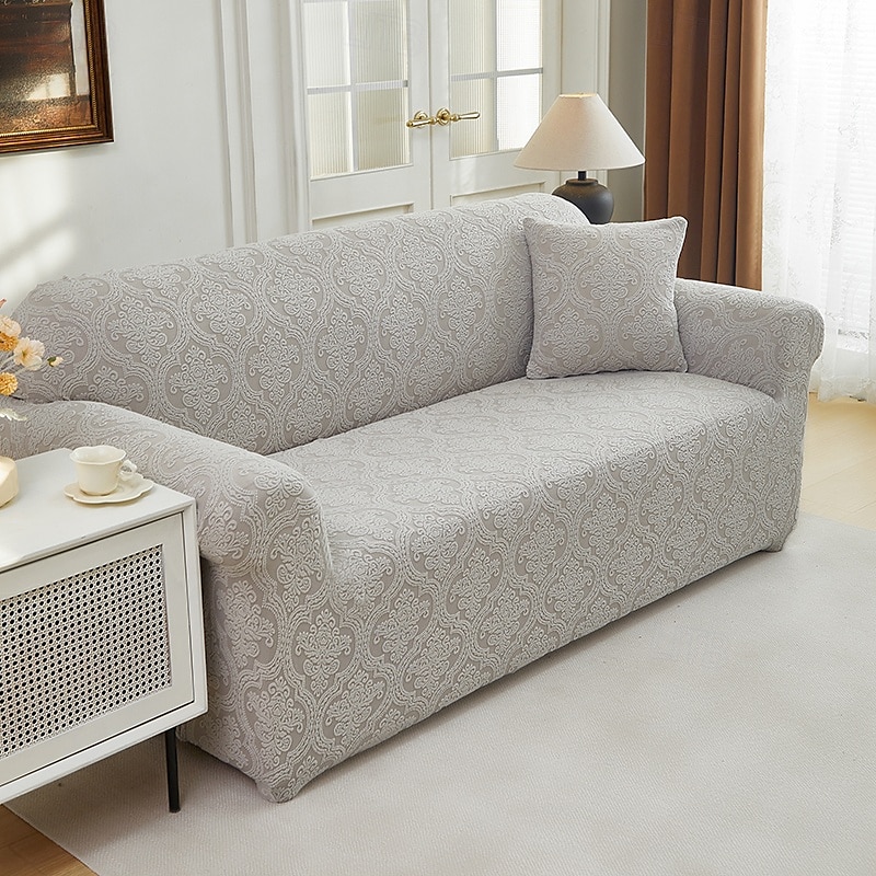 Elastic Jacquard Fabric Sofa Cover Stretch Couch Cover Sectional L Shape Sofa Slipcover Corner Case for Living Room 1/2/3/4 Seat 2025 - $42.99 –P16