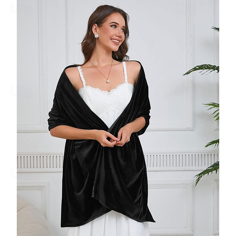 sjal og omslag for kveldskjoler pashmina omslag for kvinner bryllup tilbehør 2025 - $22.99 –P3