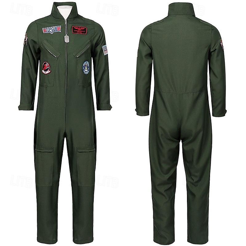 Top Gun Pete Szerepjáték Jelmezek Felszerelések Jelmez Szerepjáték Filmsztár jelmez for Férfi Felnőttek Álarcos mulatság 2025 - $52.99 –P1