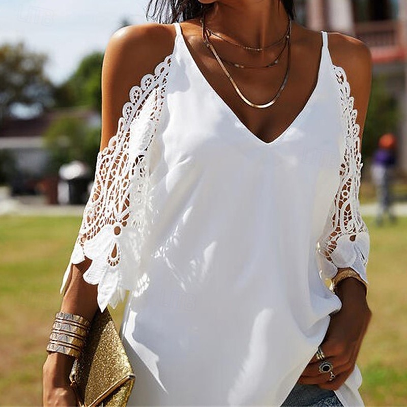 Pentru femei Rochie Mini Rochie albă Rochie de dantela Rochie casual Rochie de vară Modă În aer liber Concediu Dată Fit regulat Simplu Fără manșon Bretele Spagheti Alb Vară Primăvară 2025 - $23.99 –P1