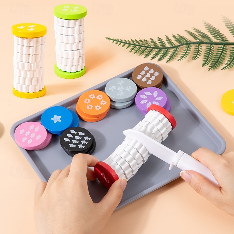 Zabawki Edukacyjne Zestaw Zabawek Kuchennych dla Niemowląt Krojenie Żywności do Aktywności Przedszkolnych Udawanie Zabawek Kuchennych dla Dzieci Zestaw Sortowania Kolorów dla Chłopców i Dziewczynek 2026 - $32.99 –P11