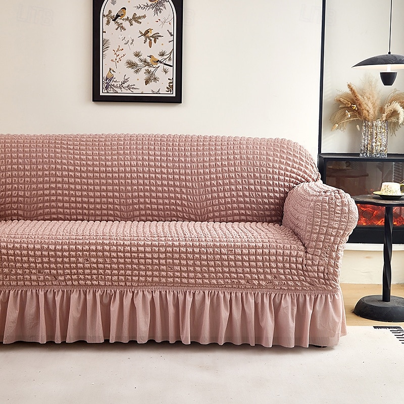 Elastic Jacquard Fabric Sofa Cover Stretch Couch Cover Sectional L Shape Sofa Slipcover Corner Case for Living Room 1/2/3/4 Seat 2025 - $47.99 –P6