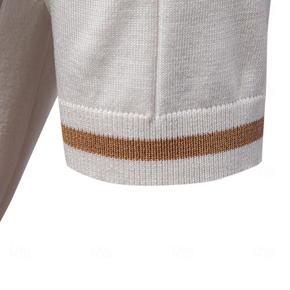 Miesten Polo Neulo poolo Muodollinen Työ Sänkyjen avaus Neljänneksen postinumero Lyhythihainen Yhtenäinen väri Sulkea jnk vetoketju Kevät Tumman harmaa Musta Valkoinen Laivaston sininen Khaki Harmaa 2025 - $27.99 –P43