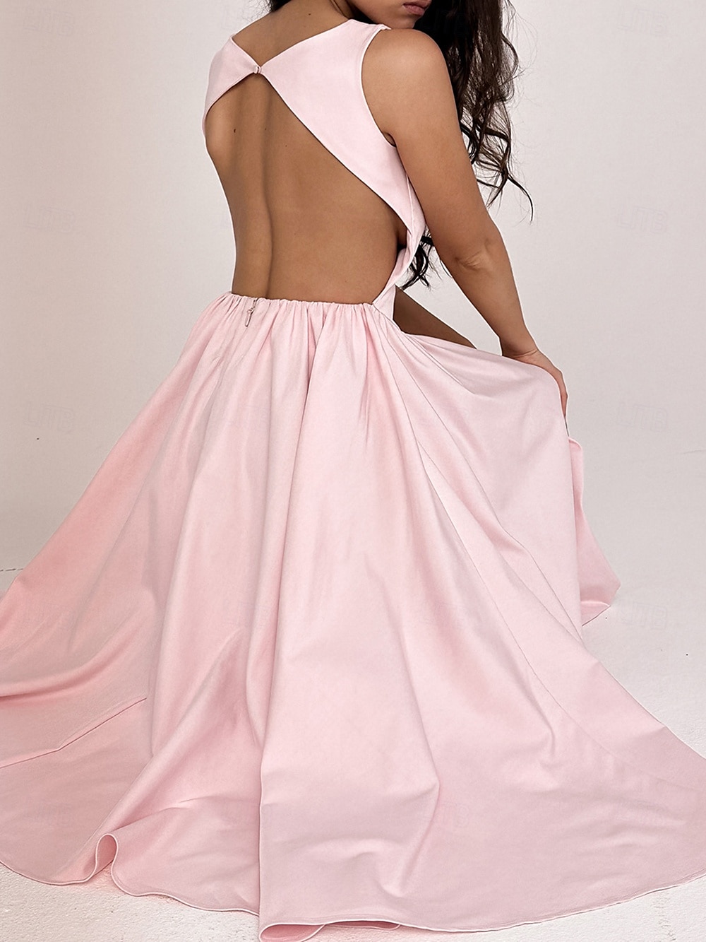 Retro Vintage 1950s Midi Dress Flare Dress Spaghetti Strap Corset Solid Color A-Line Slash Neck Women's Masquerade Wedding Vacation Tea Party Adults' Dress 2025 - $26.99 –P7