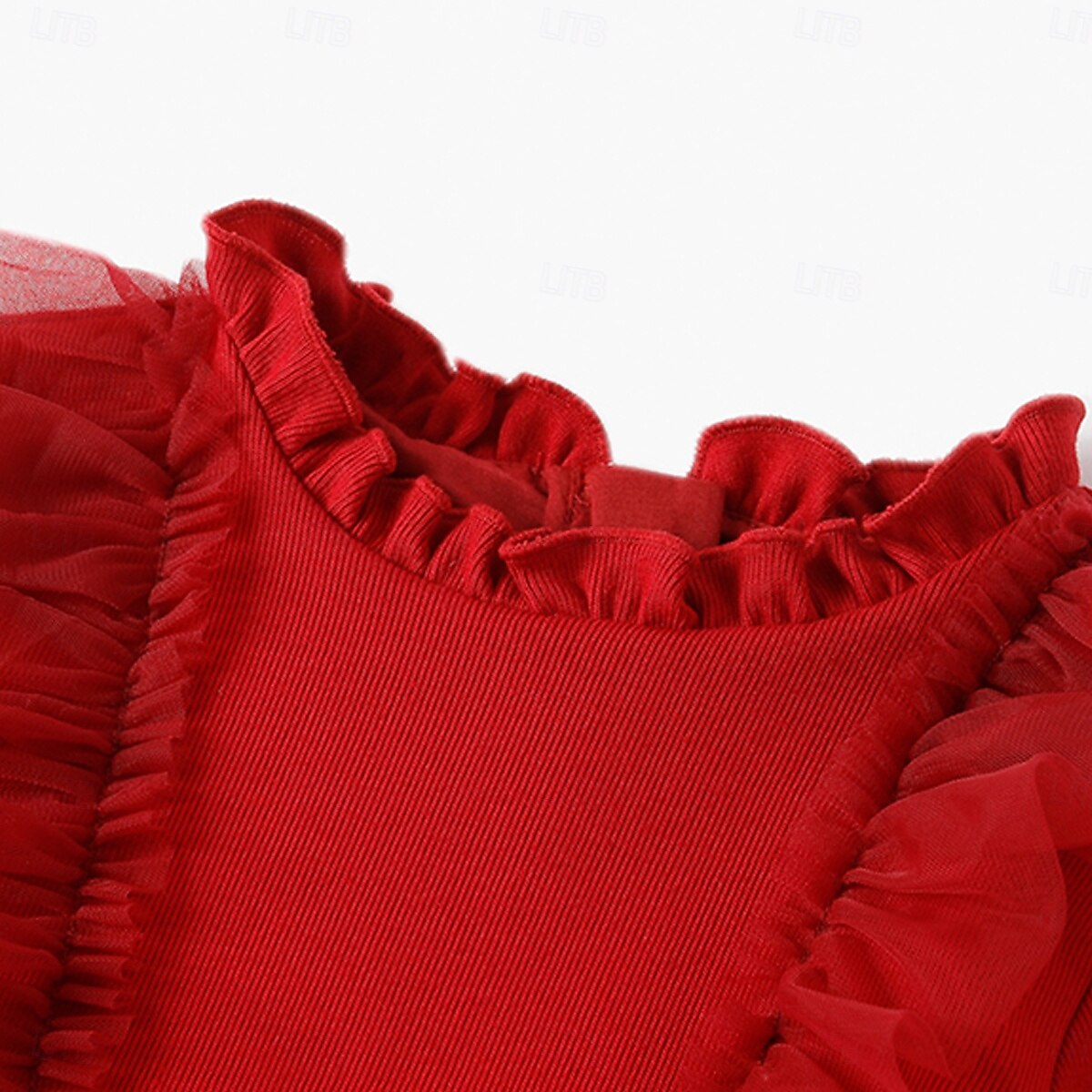 Děti Dívčí Šaty na párty Pevná barva Dlouhý rukáv Výkon Svatební Princeznovské Sladký Polyester Jaro Podzim 2-8 let Fialová Khaki Béžová 2025 - $48.99 –P5