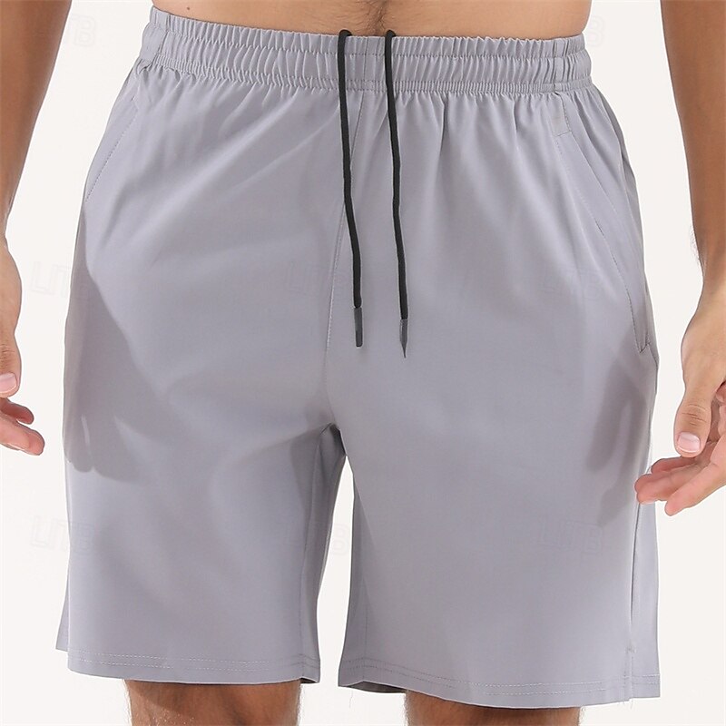 Herren Sportliche Shorts Shorts Kurze Hosen Kurze Sporthose Kurze Sporthose Sport Shorts Tasche Kordelzug Elastische Taille Glatt Komfort Schnelltrocknend Kurz Sports Outdoor Täglich Ausgehen Modisch 2025 - $20.99 –P5
