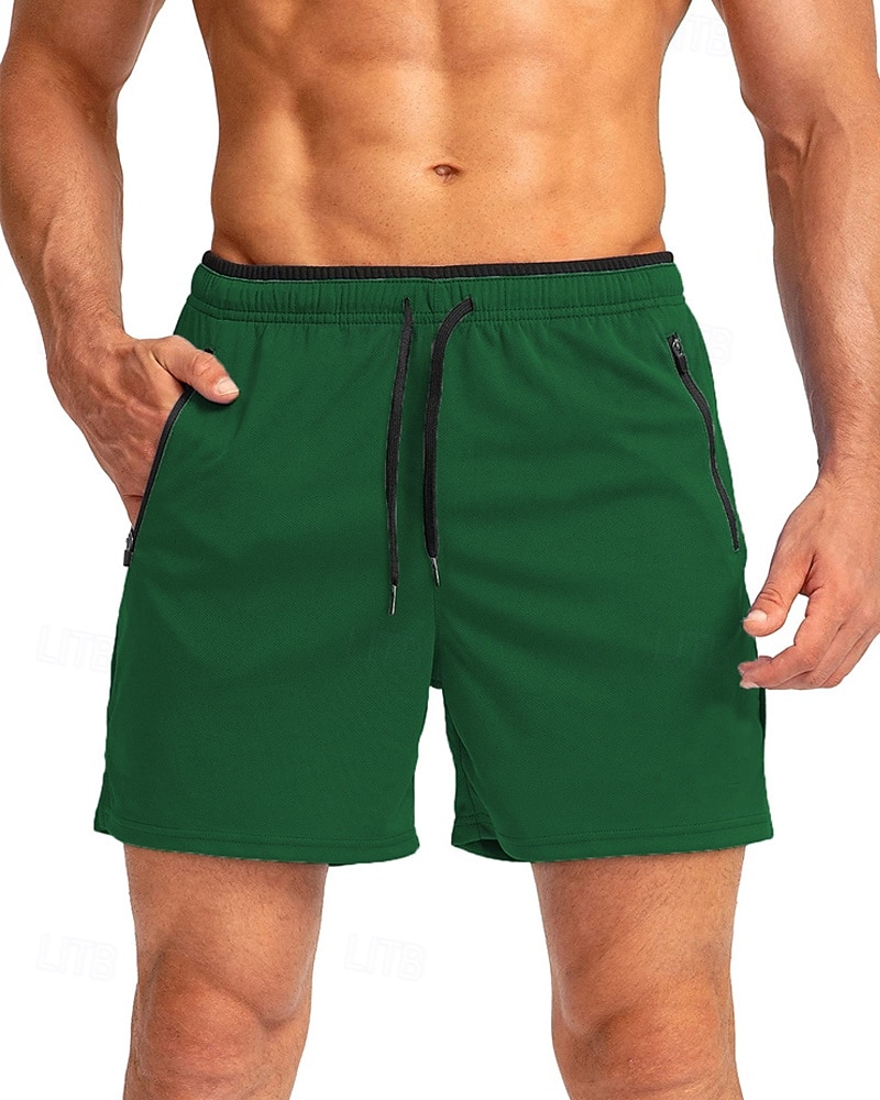 Homme Short actif Shorts de survêtement Shorts Shorts d'été Cordon de serrage Avec Poches Taille Élastique Uni Confort Court Quotidien Sport en Plein Air Sortir Mode Occasionnel bleu marine Kaki de 2026 ? $18.99 –P11