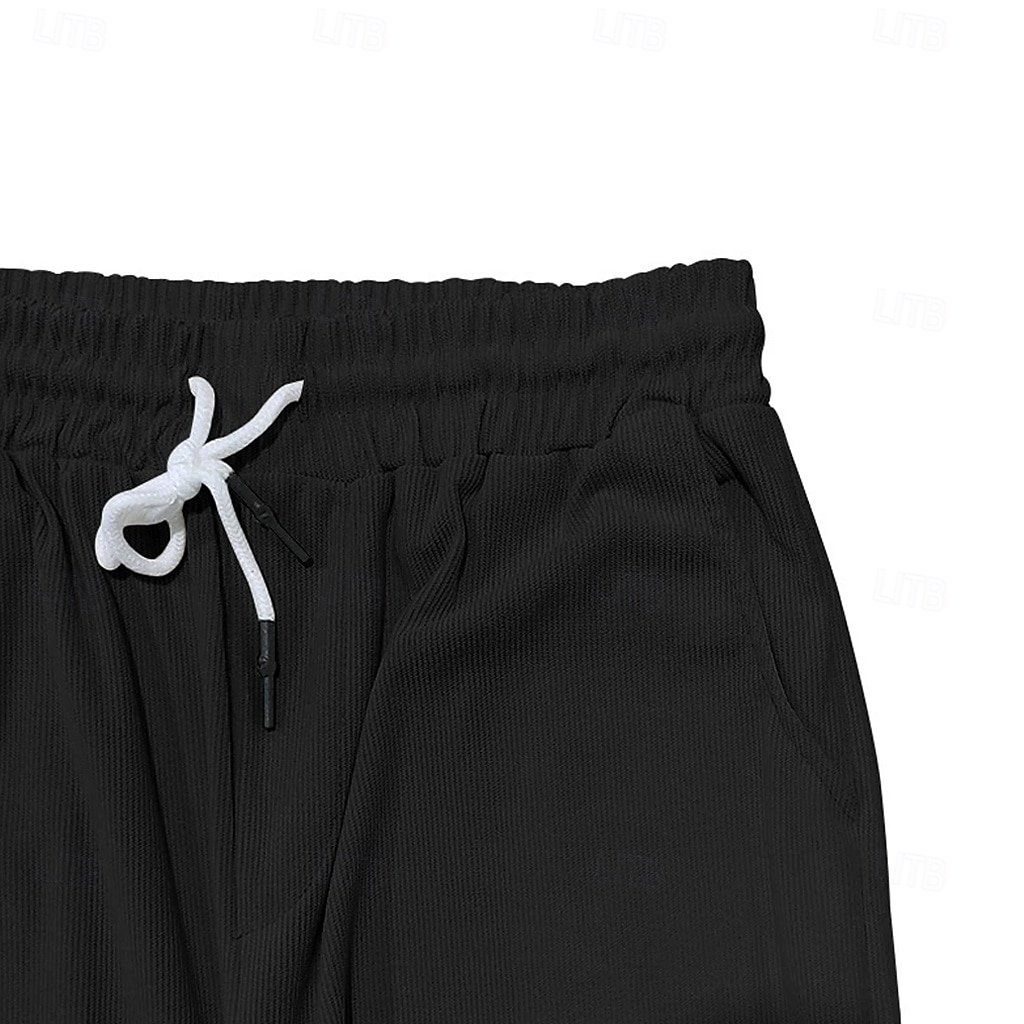 Férfi Póló öltönyök Tracksuit Teniszing Zip Polo Rövid ujjú Negyed irányítószám Nyár Tömör szín Testedző Alkalmi 2 db Vakáció Hétköznapi viselet Sportruházat Fekete Fehér Medence Férfi felső póló 2025 - $36.99 –P6
