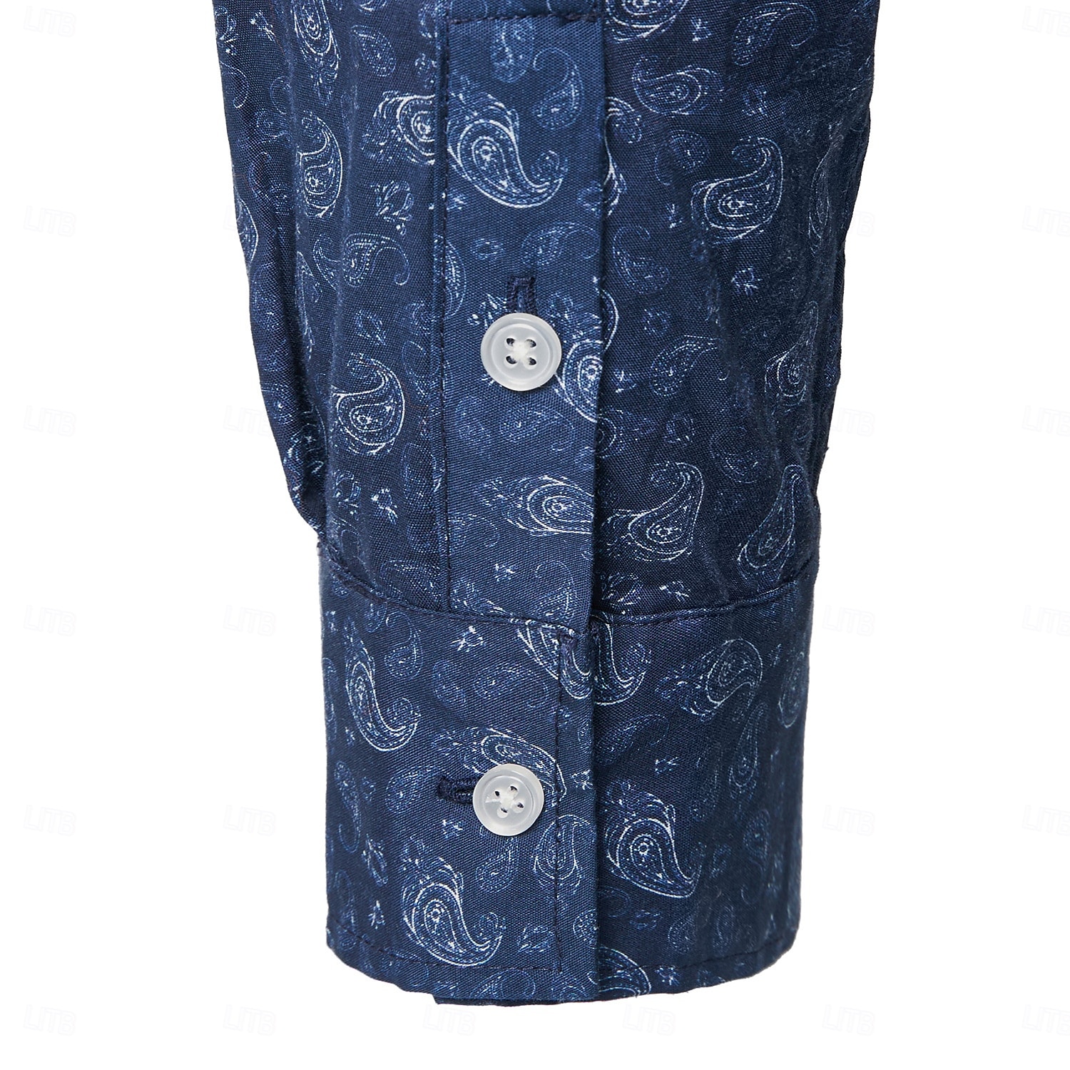 Hombre Camisa Camisa con botones Camisa casual Manga Larga Vintage Hawaiano Artístico Escuela Rendimiento Boda Primavera Otoño Cuello Vuelto Abotonar Azul Marino 2026 - $16.49 –P7