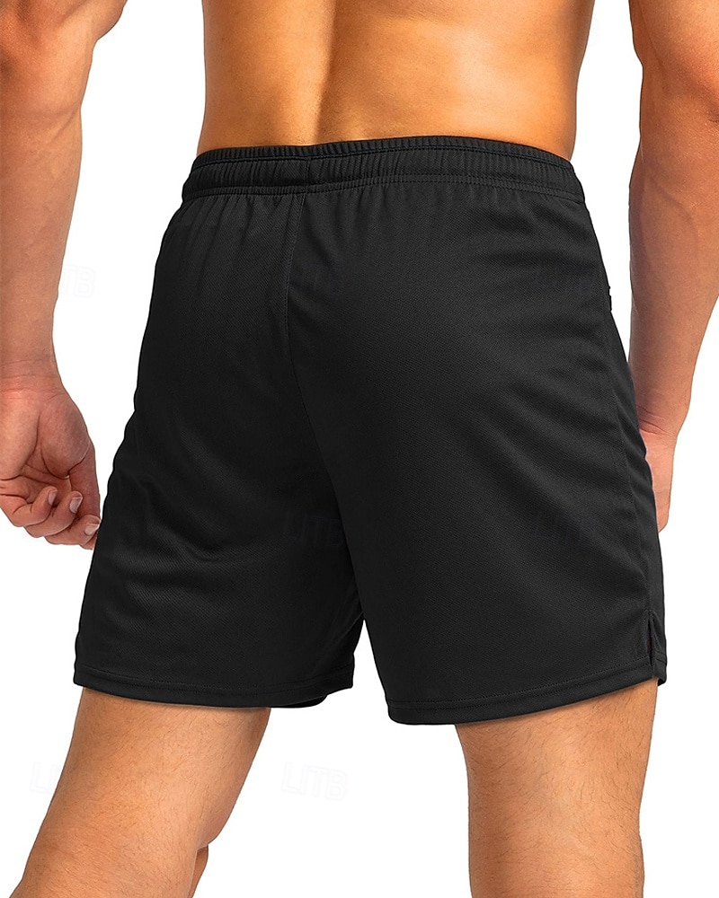 Homme Short actif Shorts de survêtement Shorts Shorts d'été Cordon de serrage Avec Poches Taille Élastique Uni Confort Court Quotidien Sport en Plein Air Sortir Mode Occasionnel bleu marine Kaki de 2026 ? $18.99 –P9