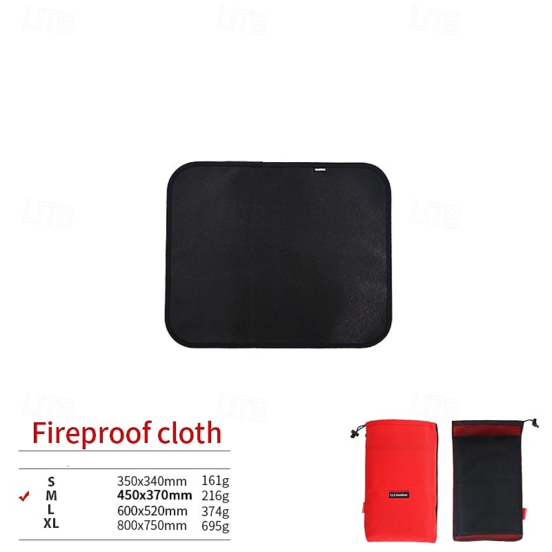 1pc camping extérieur silicone ignifuge tissu durable résistant à la chaleur imperméable tapis ignifuge pour barbecue grill camping cuisinière sécurité extérieur cuisson protection idéal pour foyers de 2025 ? $19.49 –P7
