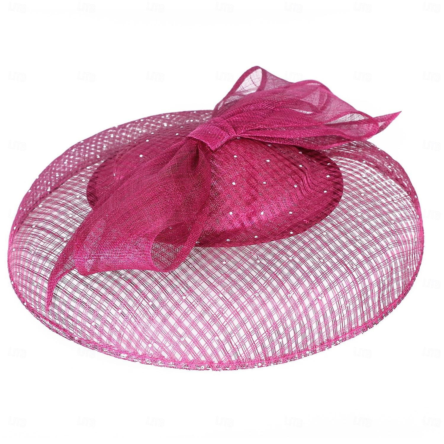 cappelli cappello a bombetta / cloche in lino cappello da sole cappello a piattino matrimonio festa del tè elegante matrimonio con fiocco impiombatura copricapo copricapo del 2025 a $53.99 –P5