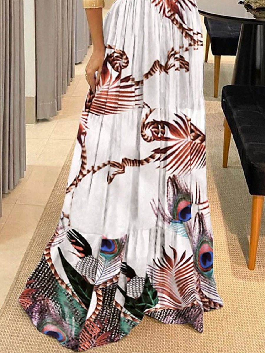 Damskie Sukienka maxi Codzienne sukienki Sukienka gorsetowa Sukienka A line Sukienka na ramiączkach Elegancki Codzienny Urlop Codzienny Regularny Kwiaty Panterka Groszki Bez rękawów Kantarka 2025 - $31.99 –P3