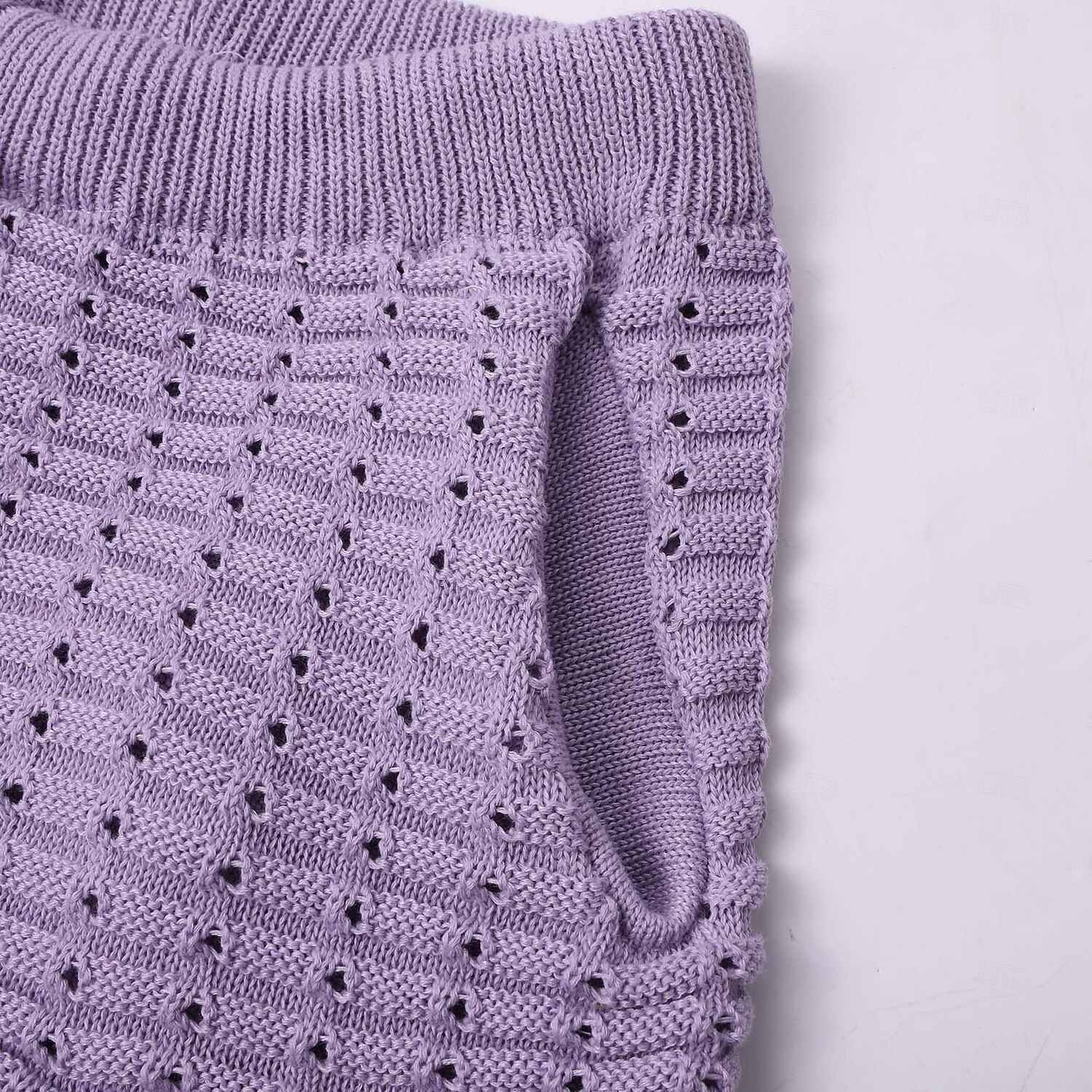 Homens Conjunto de shorts e camiseta Conjunto de T Sem Manga Crewneck Côr Sólida Roupa de Malha Tricotado Férias Roxo Bege Top Tee para Homens de 2025 por $40.99 –P9