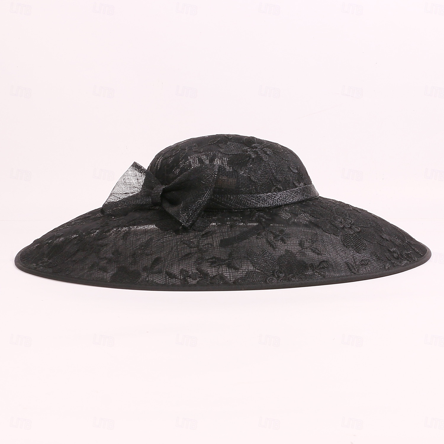 Hatter Linfrø Bowlerhatter Solhatt tallerkenhatt Bryllup Te Fest Elegant Bryllup Med Sløyfe Blonder Hodeplagg Hodeplagg 2025 - $60.99 –P15
