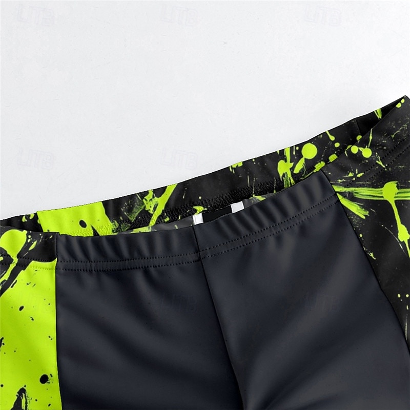 Męskie Koszulka z szortami na rower Krótki rękaw Kolarstwo górskie Kolarstwie szosowym Lato Wiosna Jesień Czarny Biały Pomarańczowy Graffiti Rower Suwak przedni Odvádí pot Wygodny Oddychający Spandeks 2026 - $47.99 –P20